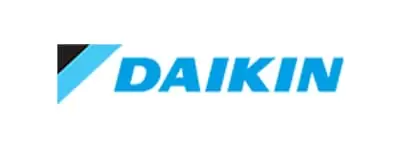 Logo van het aircomerk Daikin